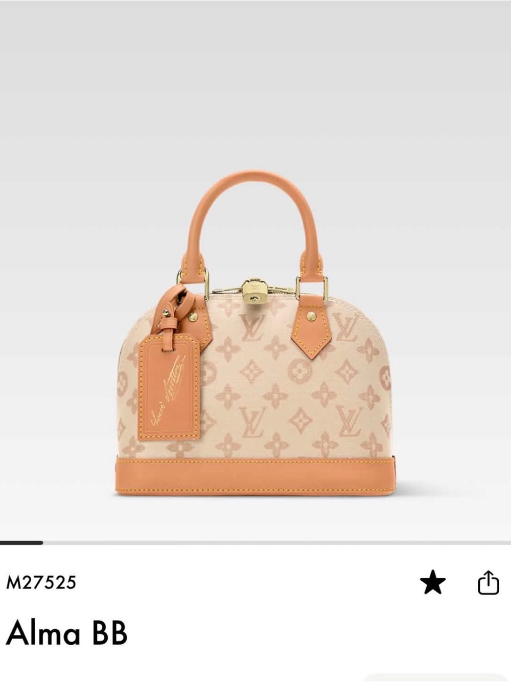 Louis Vuitton Alma BB Monogram Origine Lin 130th Anniversary limited edition NIB - Picture 2 of 16